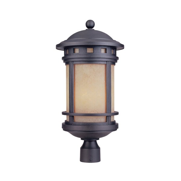 Designers Fountain Sedona 3-Light Oil Rubbed Bronze Cast Aluminum Line Voltage Outdoor Weather Resistant Post Light 2396-AM-ORB - main